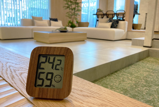 エアコン1台で広い空間が快適に