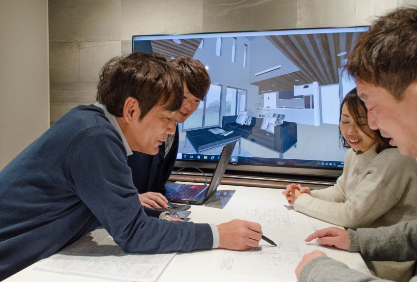 小林住宅 ご相談風景