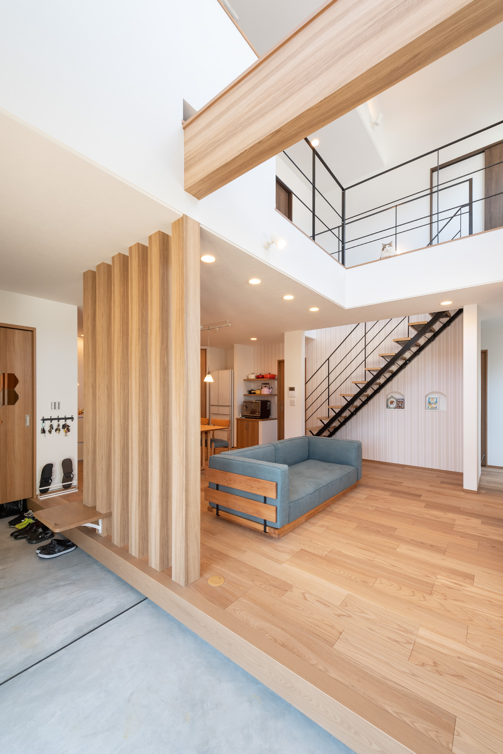 吹抜け・リビング