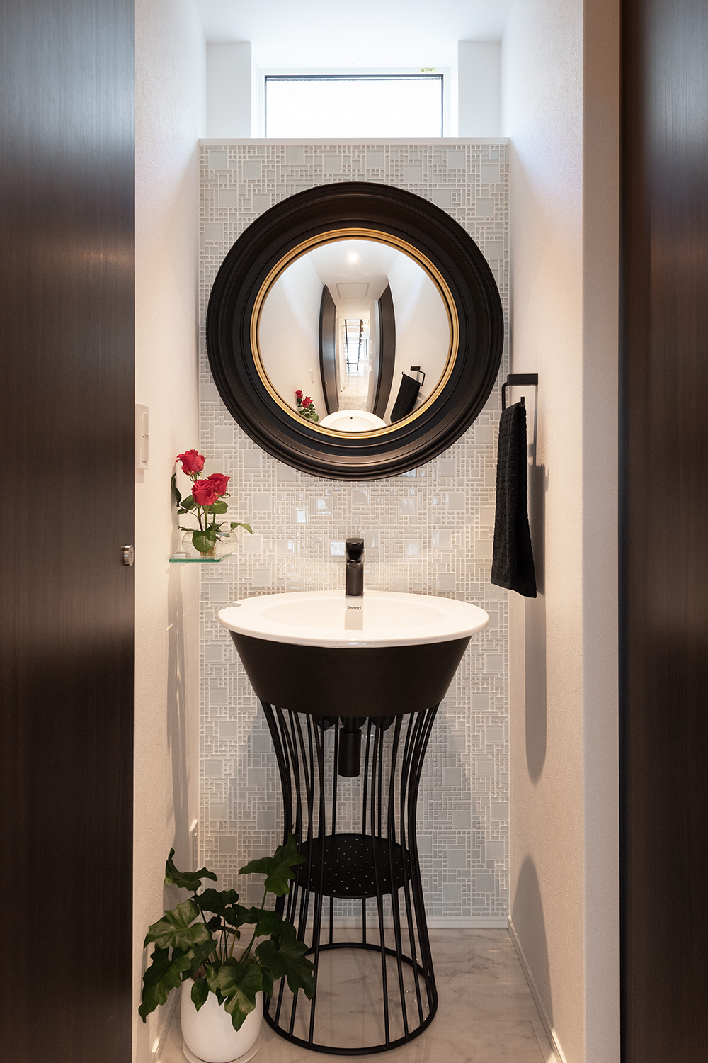 ドイツ製のスタイリッシュな洗面