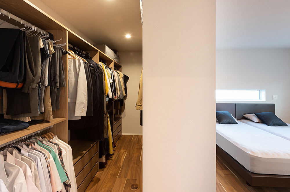 寝室・ウォークインクローゼット