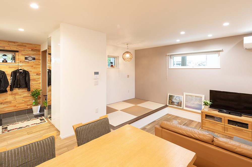 リビング・ダイニング・和室・畳スペース