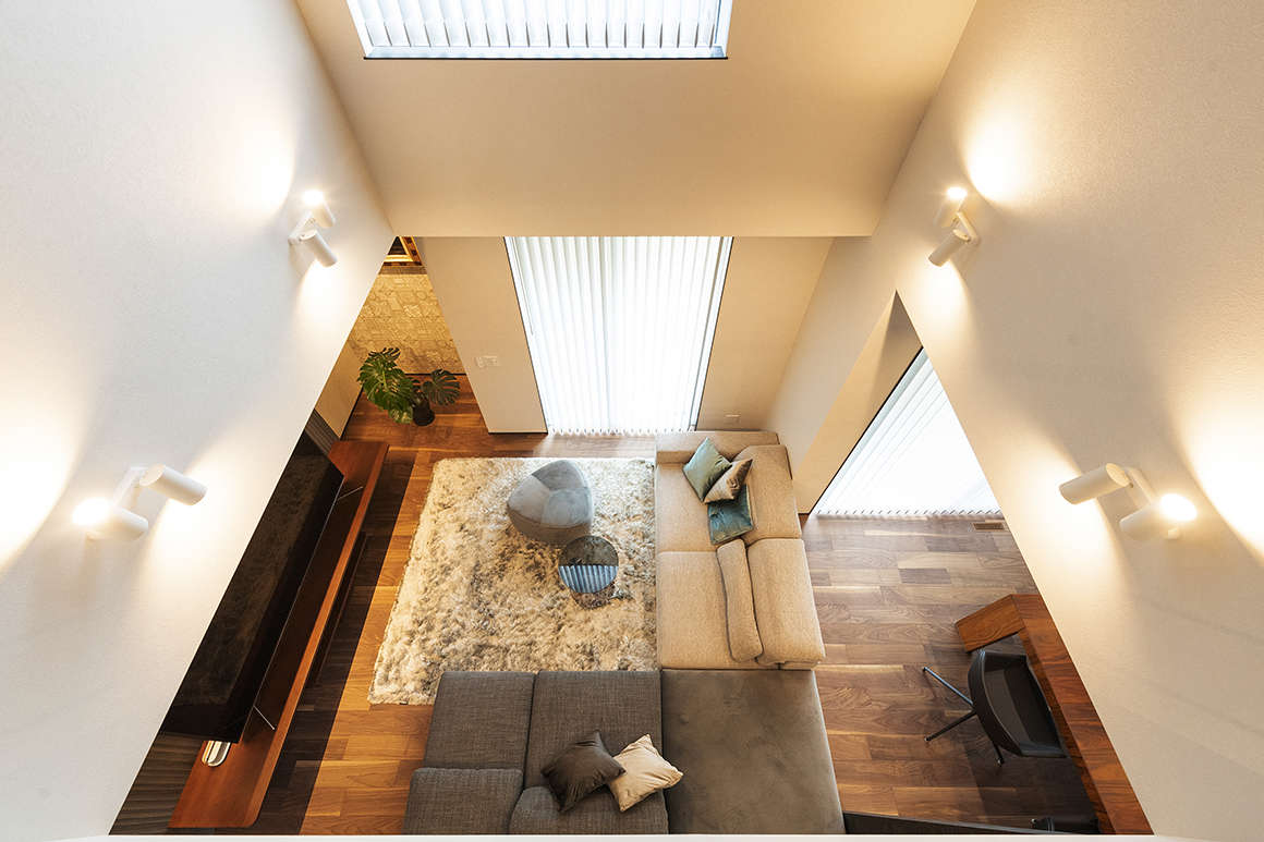 吹抜け・リビング