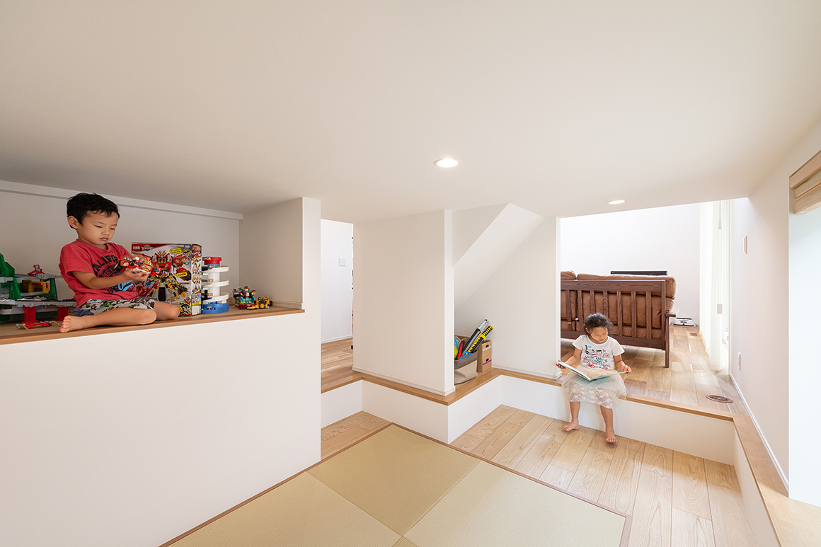 和室・畳スペース・ダウンフロア・プレイルーム
