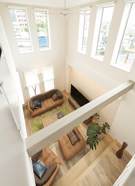 リビング・吹抜け